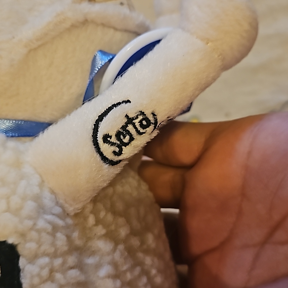 Vintage Serta 1/2 Sheep Plushy - Picture 5 of 7